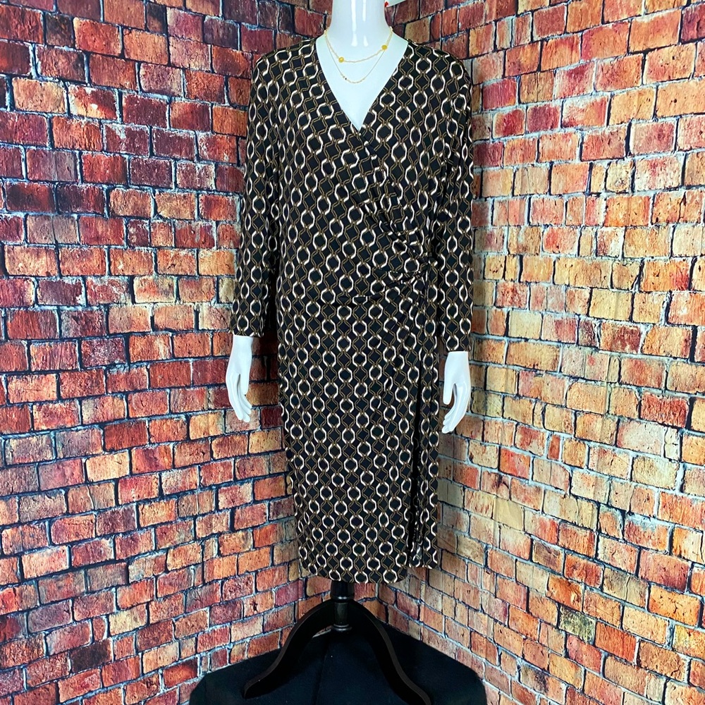 NWT Black Label by Evan-Picone Women’s Faux Wrap 16